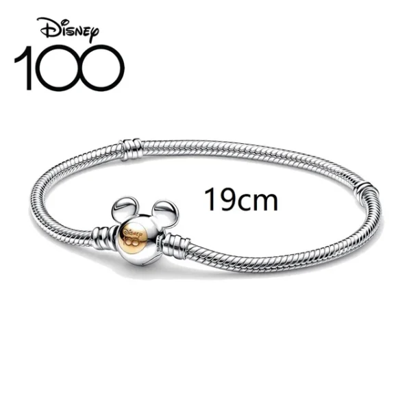 Bracelete Rígido Mickey - Prata - Image 3